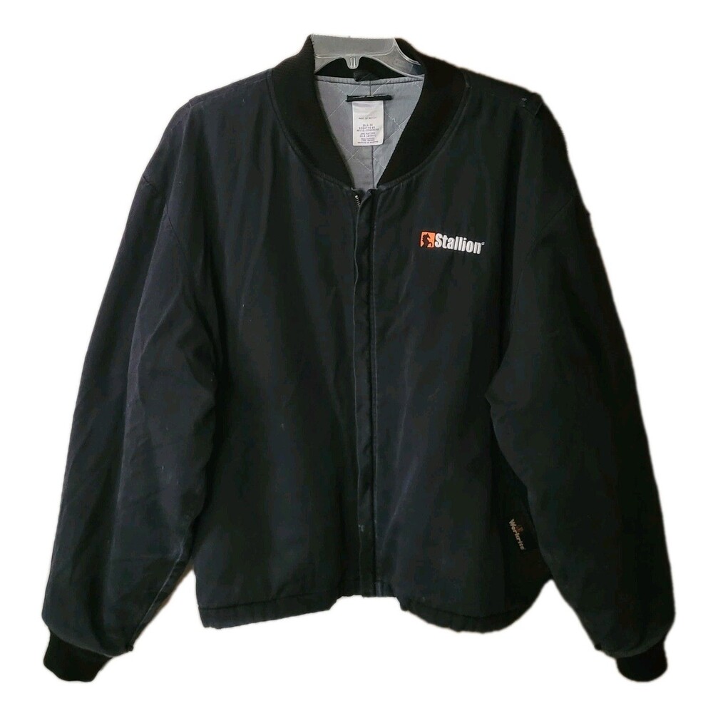 Workrite FR Jacket Mens 2XL Bomber Quilted Westex Flame Resistant Arc Rate 30.8